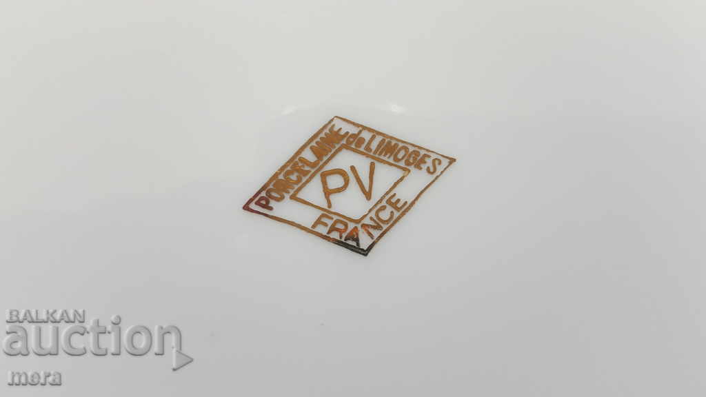 Πορσελάνινες βαθιές πλάκες - Λιμόζ - 5 Πορσελάνινες βαθιές πλάκες - Λιμόζ - 5