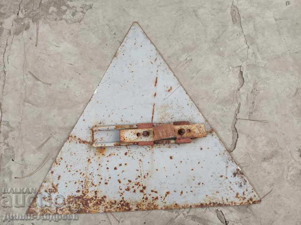 Auction Metal sign - Road sign Auction Metal sign - Road sign