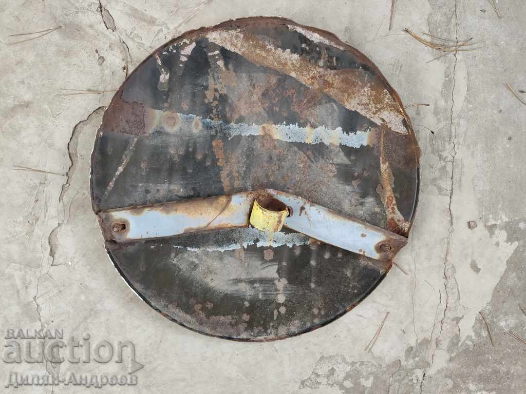 Δημοπρασία Μεταλλική πινακίδα - οδική πινακίδα