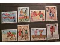 Zair 1985 Sport/Jocuri Olimpice/Fotbal/Cai MNH