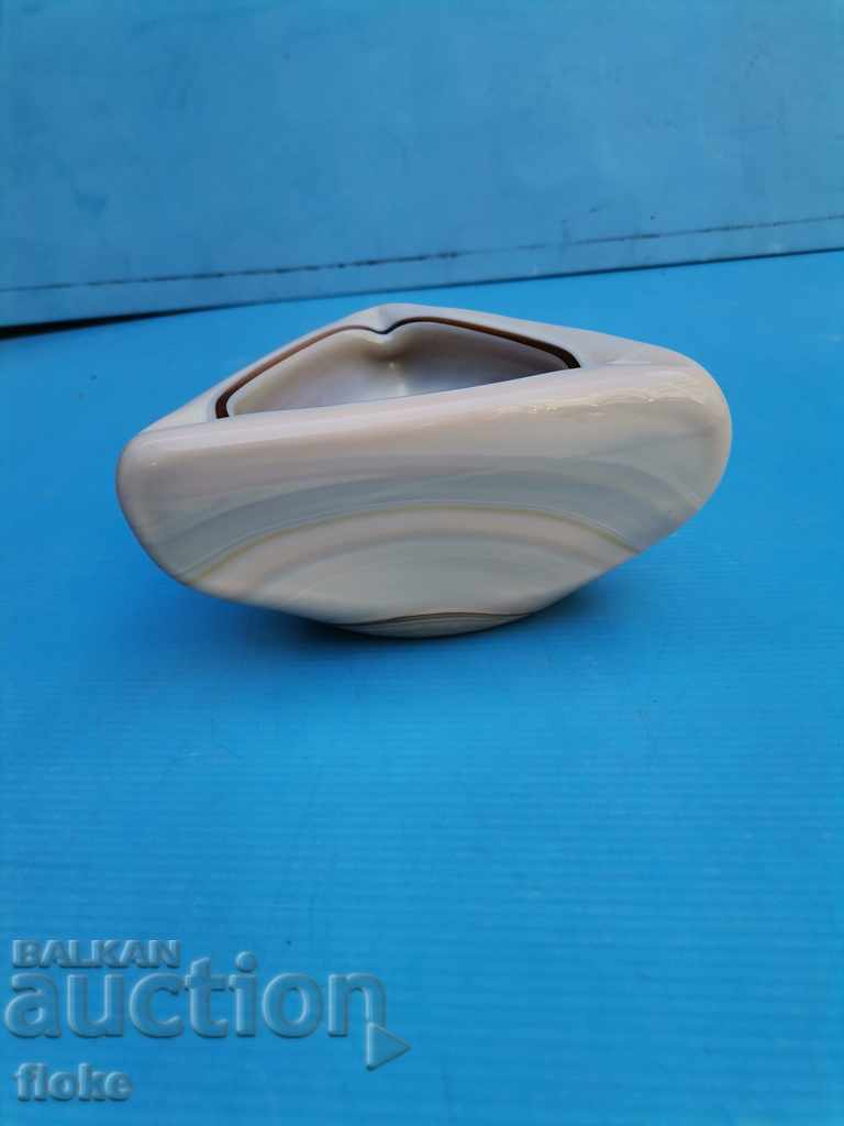 Auction Ashtray stained glass Auction Ashtray stained glass