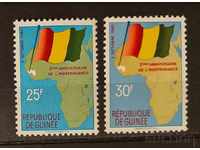 Γουινέα 1960 Σημαίες / Σημαίες Ανεξαρτησία MNH