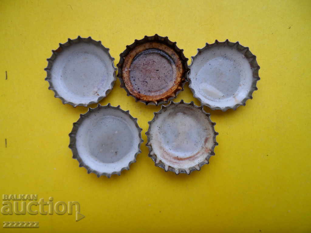 5 τεμ. καπάκια με τιμή 6.00 BGN | € 3.07 5 τεμ. καπάκια με τιμή 6.00 BGN | € 3.07