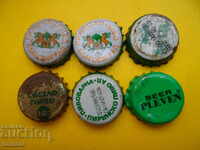 beer caps 6 pcs.