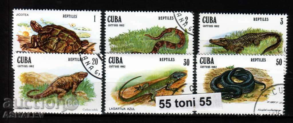 CUBA - Fauna-Reptiles