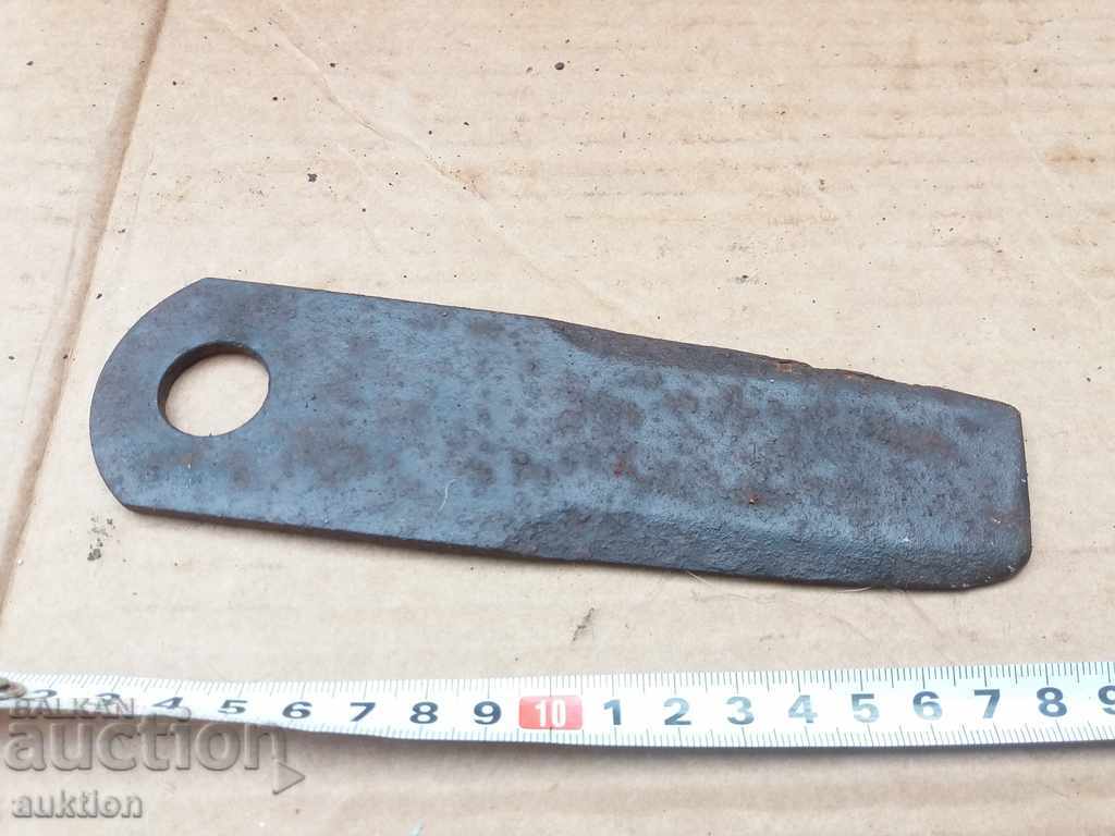 Auction  OLD CUTTER, WEDGE WITH MARKING