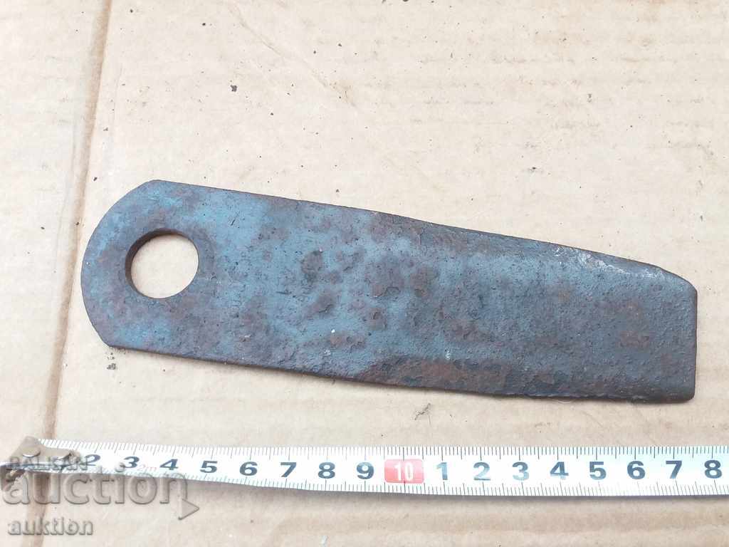 OLD CUTTER, WEDGE WITH MARKING - 5