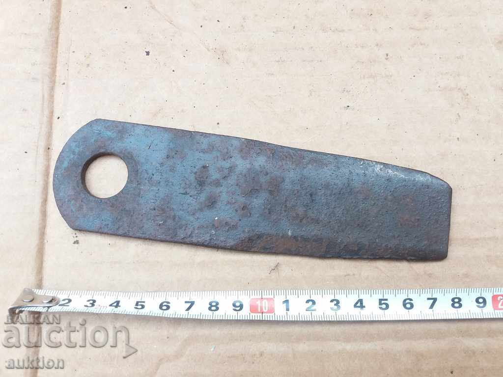 OLD CUTTER, WEDGE WITH MARKING - 6