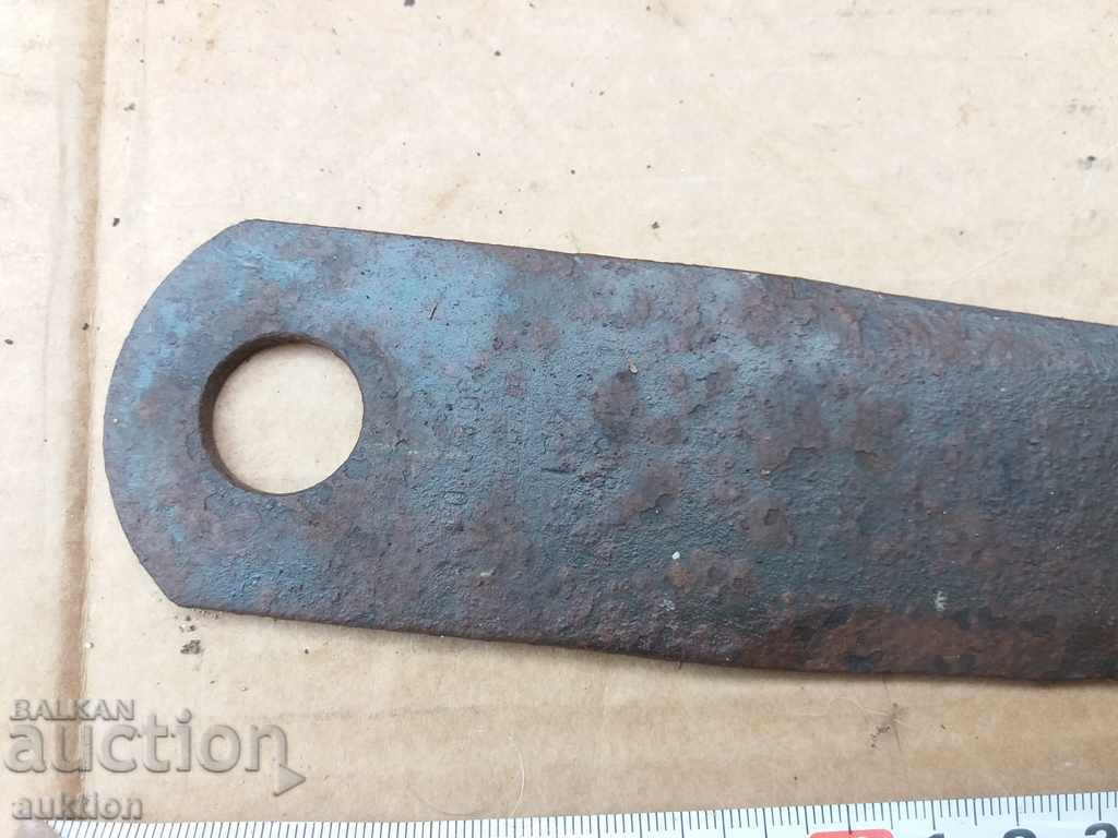 OLD CUTTER, WEDGE WITH MARKING - 7
