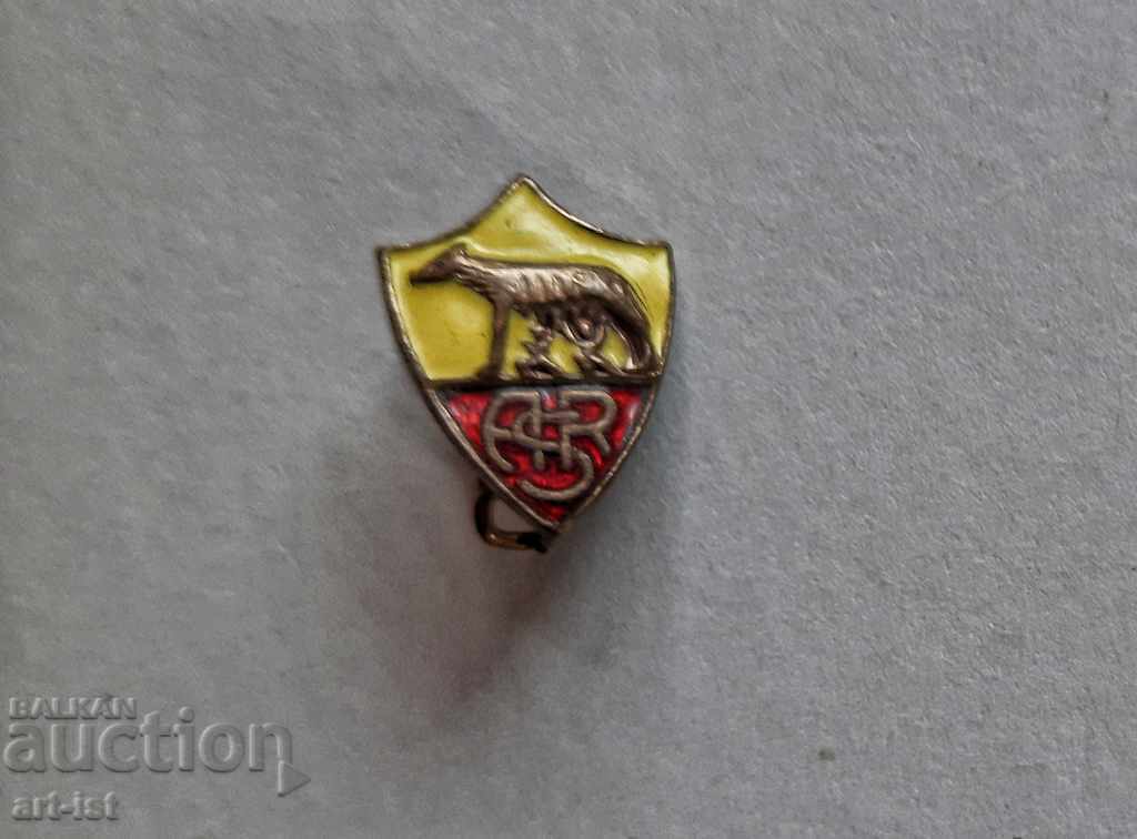 Auction FC Roma ASR Enamel Badge Collector Auction FC Roma ASR Enamel Badge Collector
