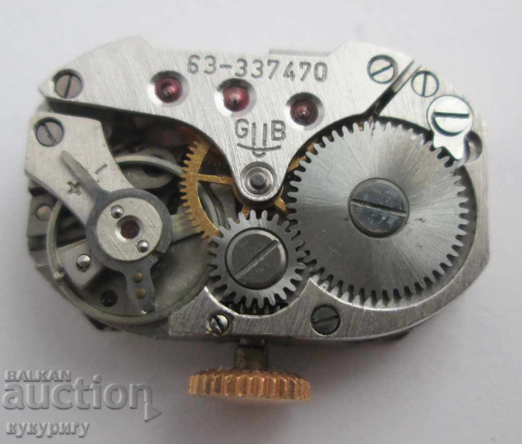 Old women's wrist gold watch Glashutte / SA - 6 Old women's wrist gold watch Glashutte / SA - 6