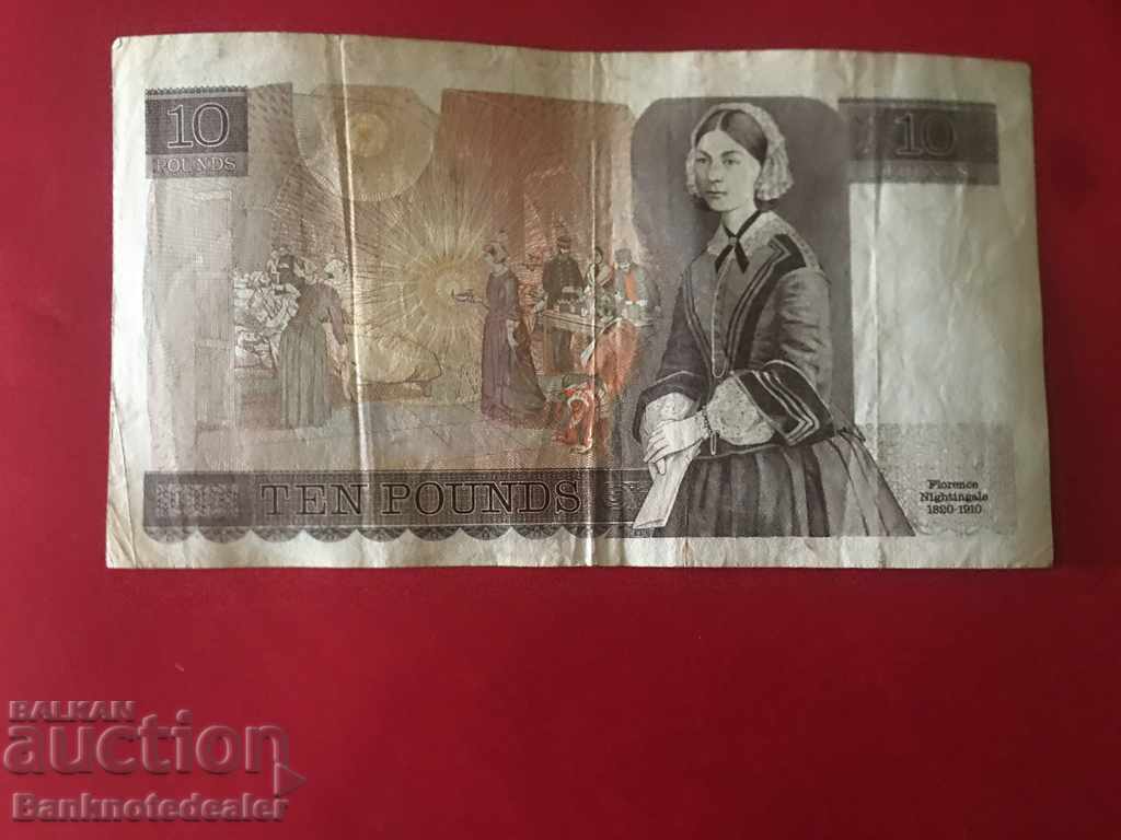 England Great Britain 10 Pounds 1988-91 Pick 380e Ref 8105 with price 35.00 BGN | € 17.90 England Great Britain 10 Pounds 1988-91 Pick 380e Ref 8105 with price 35.00 BGN | € 17.90