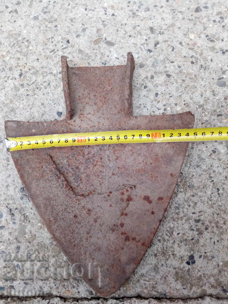 Auction Old forged plow Auction Old forged plow