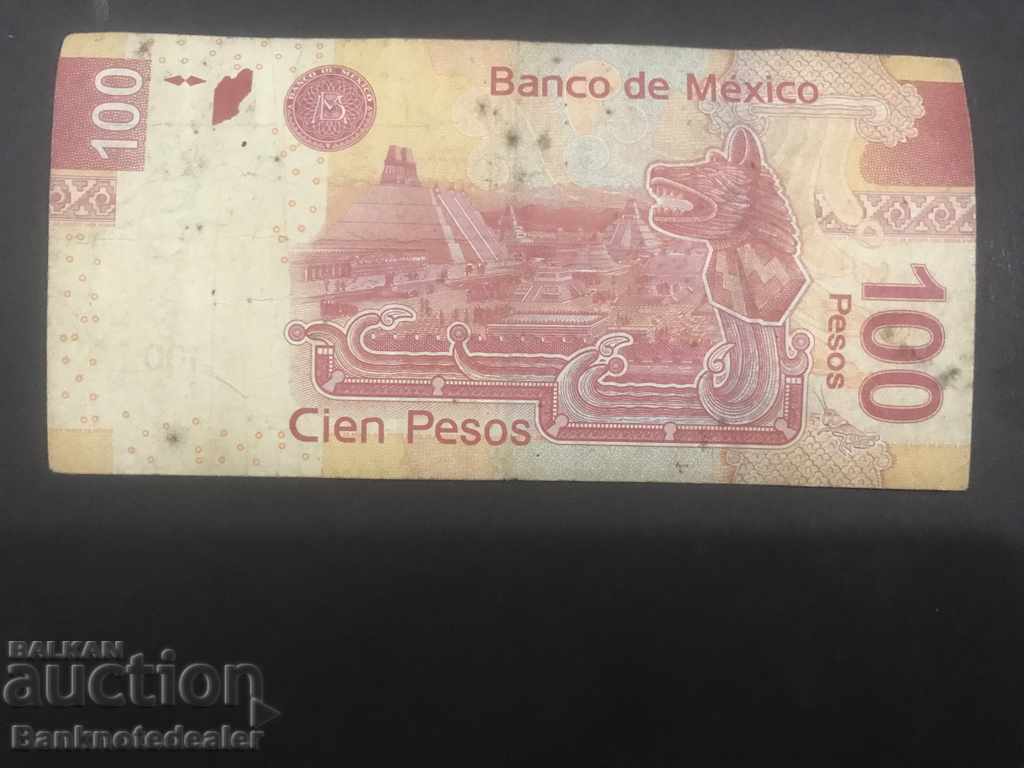 Mexico 100 Pesos 2013 Pick 124 aJ Ref 6029 with price 12.00 BGN | € 6.14 Mexico 100 Pesos 2013 Pick 124 aJ Ref 6029 with price 12.00 BGN | € 6.14
