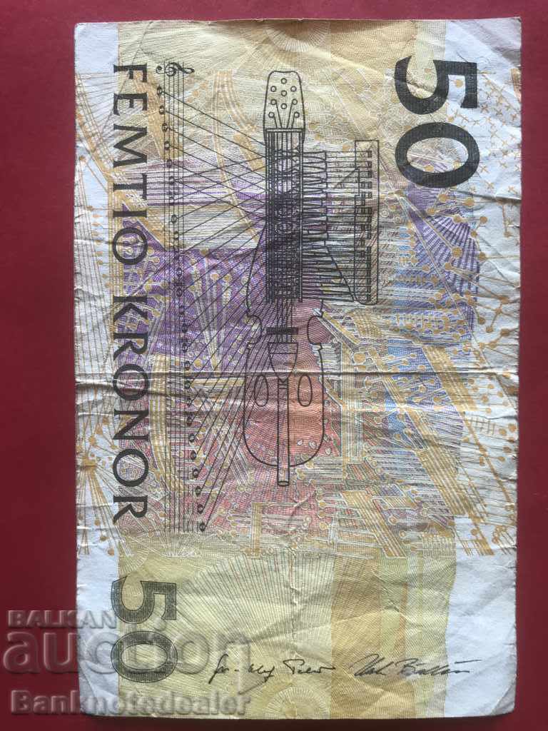 Sweden 50 Kronor 1997 Pick 62 Ref 8894 with price 11.00 BGN | € 5.62 Sweden 50 Kronor 1997 Pick 62 Ref 8894 with price 11.00 BGN | € 5.62