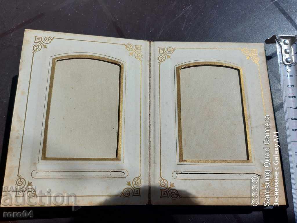 ALBUM - LAMINATED PHOTOS - XIX CENTURY - 6 ALBUM - LAMINATED PHOTOS - XIX CENTURY - 6