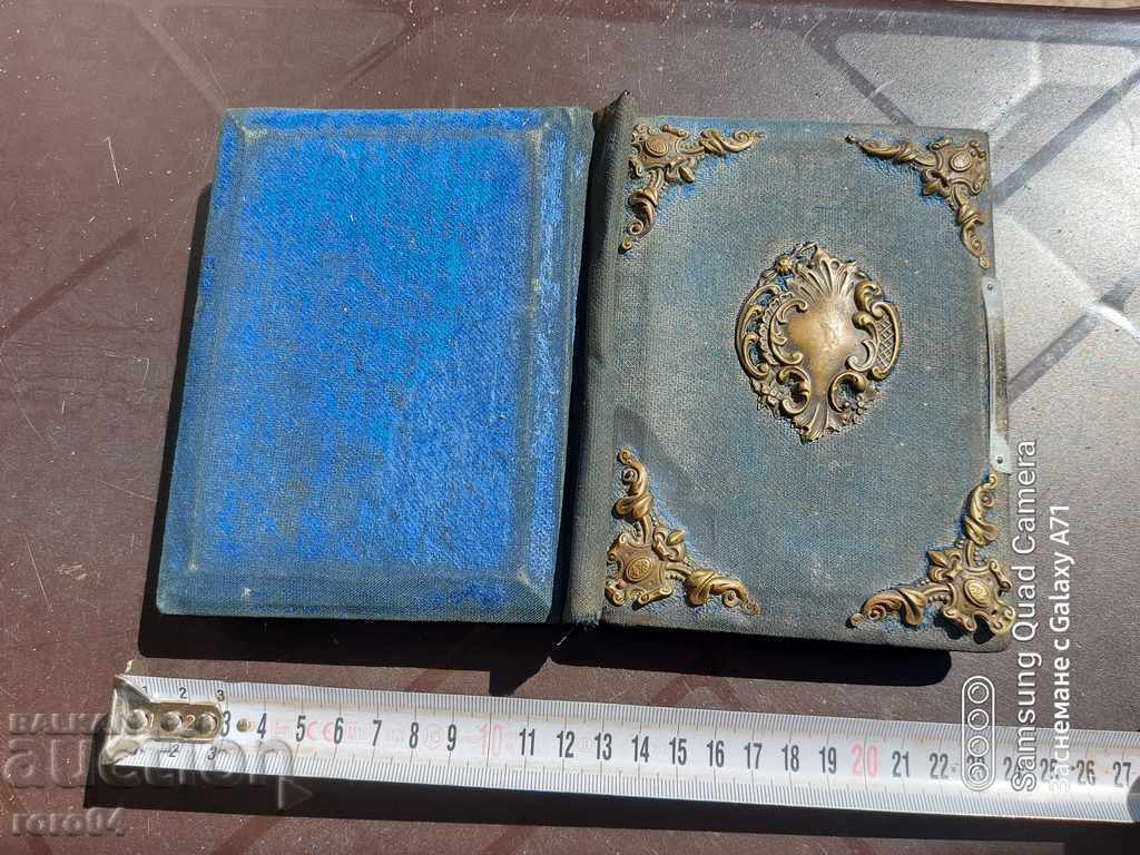 ALBUM - FOTO LAMINATE - SECOLUL XIX