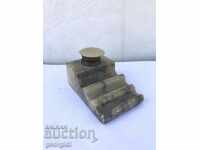 Old marble inkwell №0689