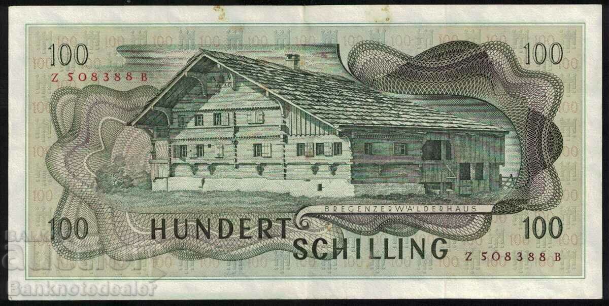 Austria 100 Schilling 1969 Pick 145 Ref 8388 with price 38.00 BGN | € 19.43