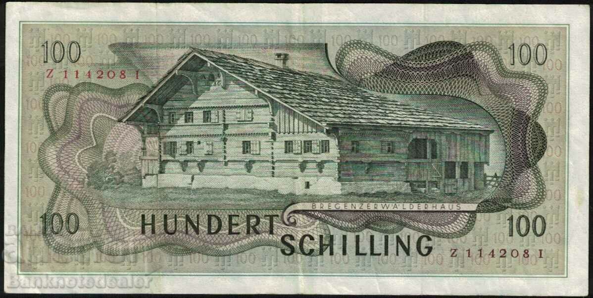 Austria 100 Schilling 1969 Pick 145 Ref 2081 with price 38.00 BGN | € 19.43 Austria 100 Schilling 1969 Pick 145 Ref 2081 with price 38.00 BGN | € 19.43