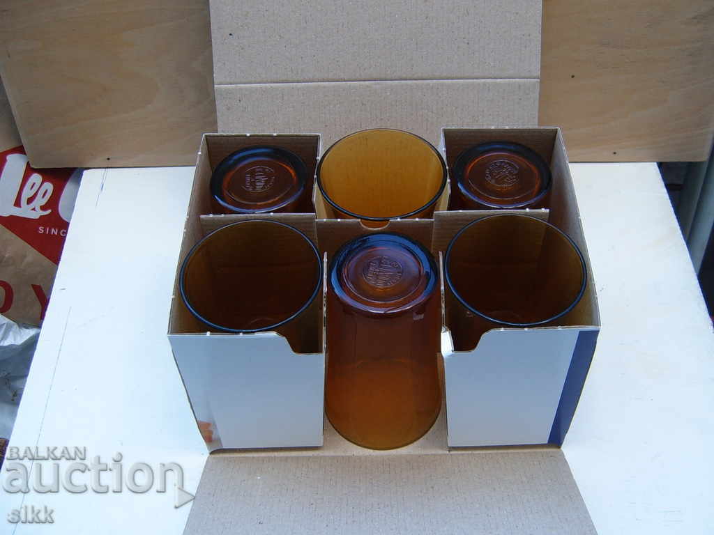 Κύπελλα "DURALEX" καινούργια με τιμή 18.00 BGN | € 9.20 Κύπελλα "DURALEX" καινούργια με τιμή 18.00 BGN | € 9.20