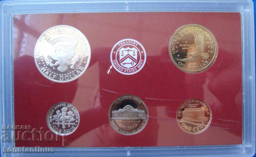 САЩ Сребърен PROOF Лот 2008  UNC Rare с цена € 30.68 | 60.00 лв.