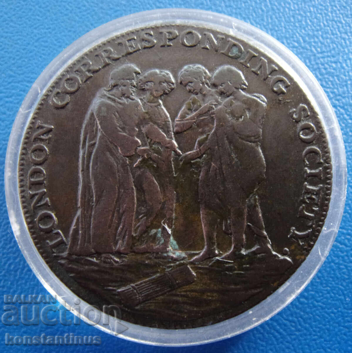 Англия - Лондон  ½  Пени  1895  Very Rare