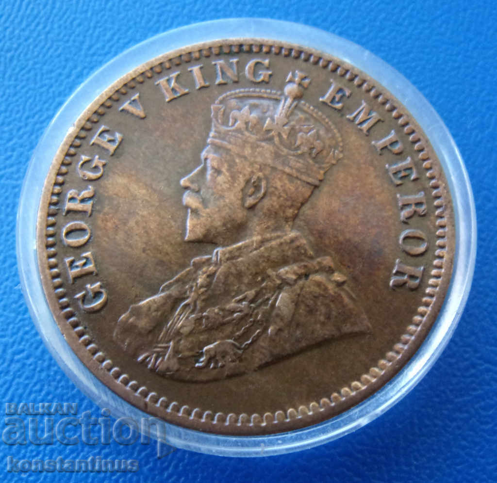 Индия  ¼  Анна  1918 Rare с цена € 7.67 | 15.00 лв.