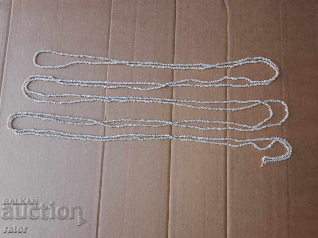 Old necklace, jewelry, beads, very long - 460 cm