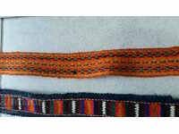 woven belt for costume, for buckles XIX century