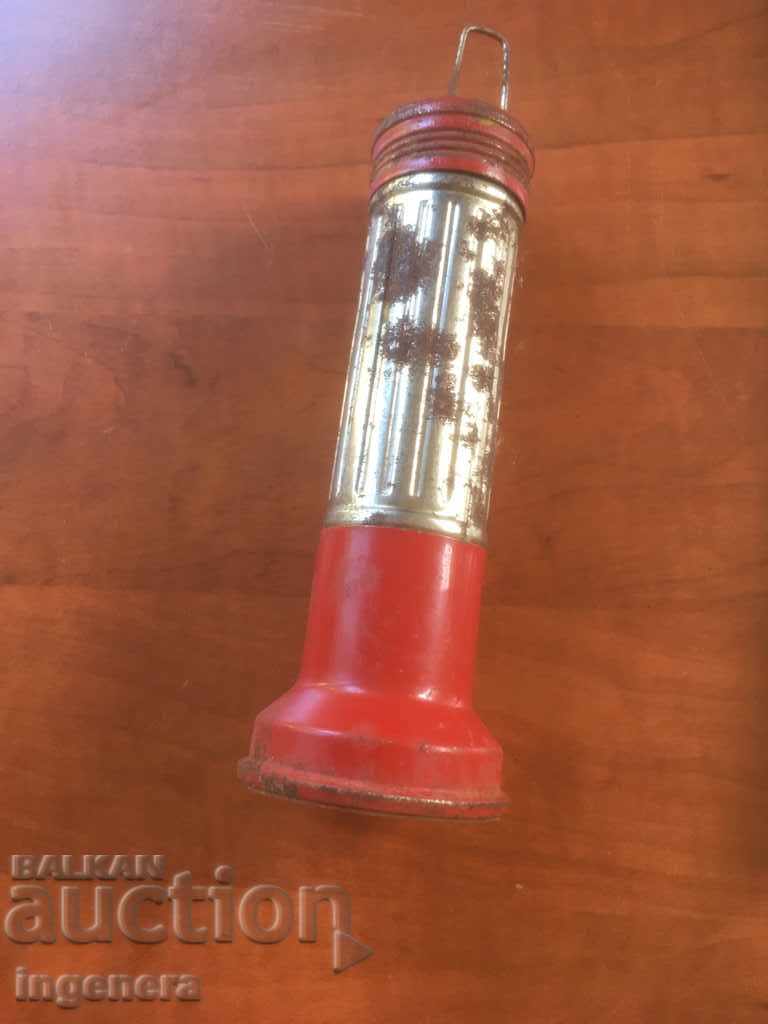 FLASHLIGHT SPOTLIGHT OLD-GERMANY METAL with price 5.00 BGN | € 2.56 FLASHLIGHT SPOTLIGHT OLD-GERMANY METAL with price 5.00 BGN | € 2.56