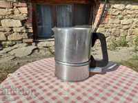 Old aluminum electric kettle