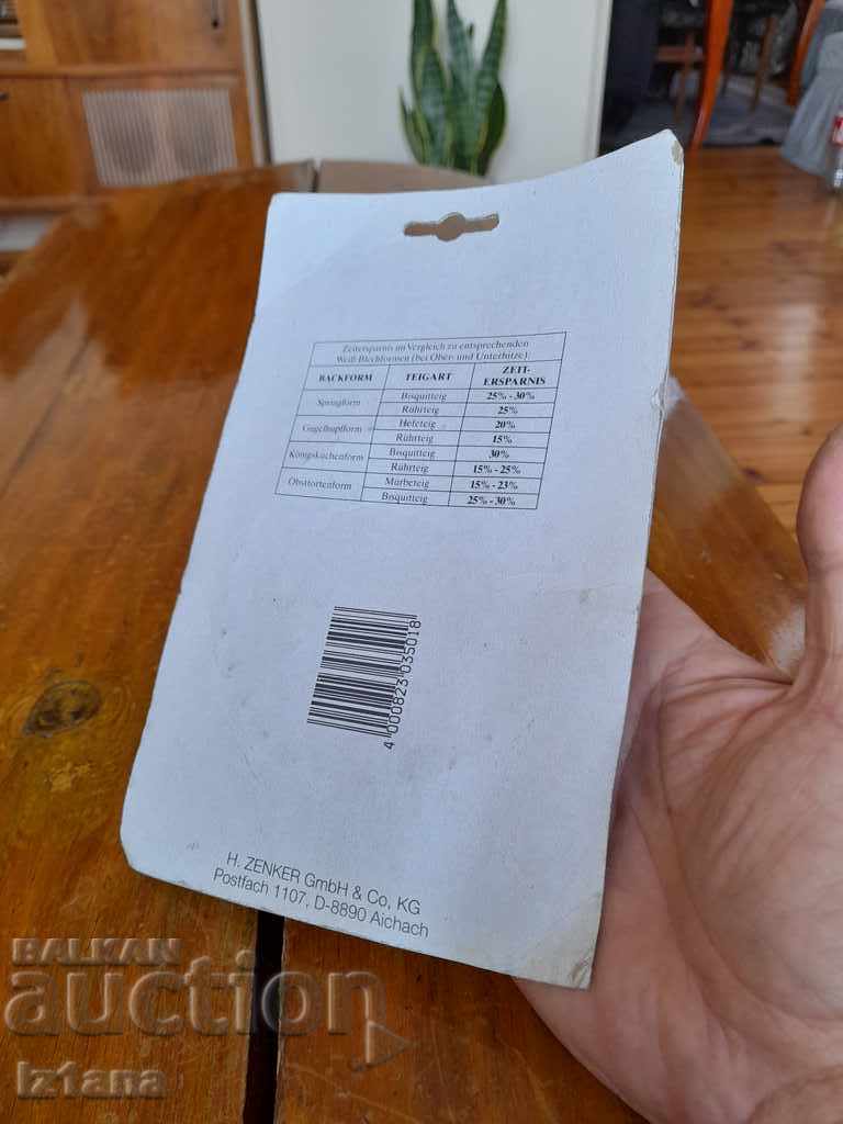 Old forms for Zenker Cakes - 6 Old forms for Zenker Cakes - 6