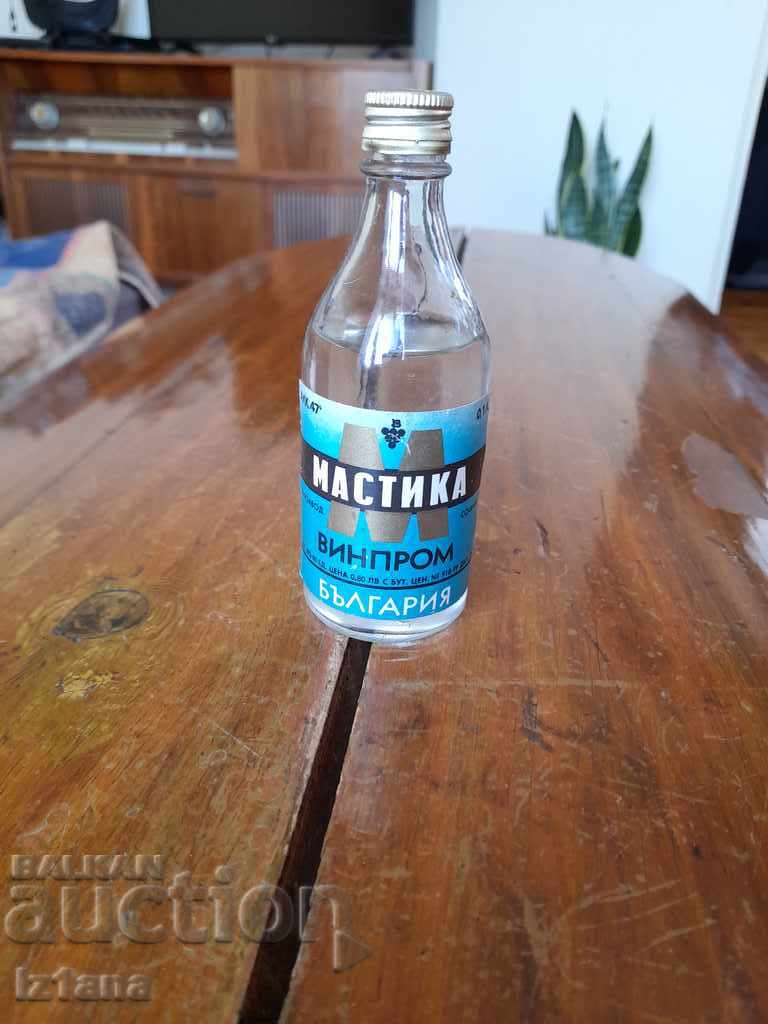 Old bottle, stogram Mastic