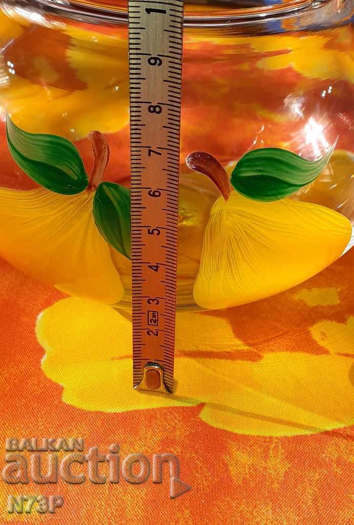 VASE. THIN GLASS. HANDMADE. - 5 VASE. THIN GLASS. HANDMADE. - 5