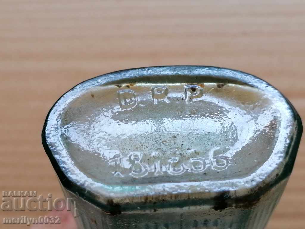 Доставка на Стара бутилка, немско шише с надписи