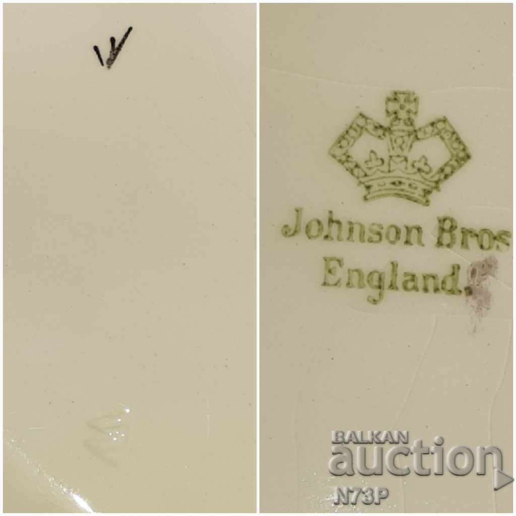 PORCELAIN. ANTIQUE. OLD PLATEAU ..JOHNSON BROS .. ENGLAND. - 7