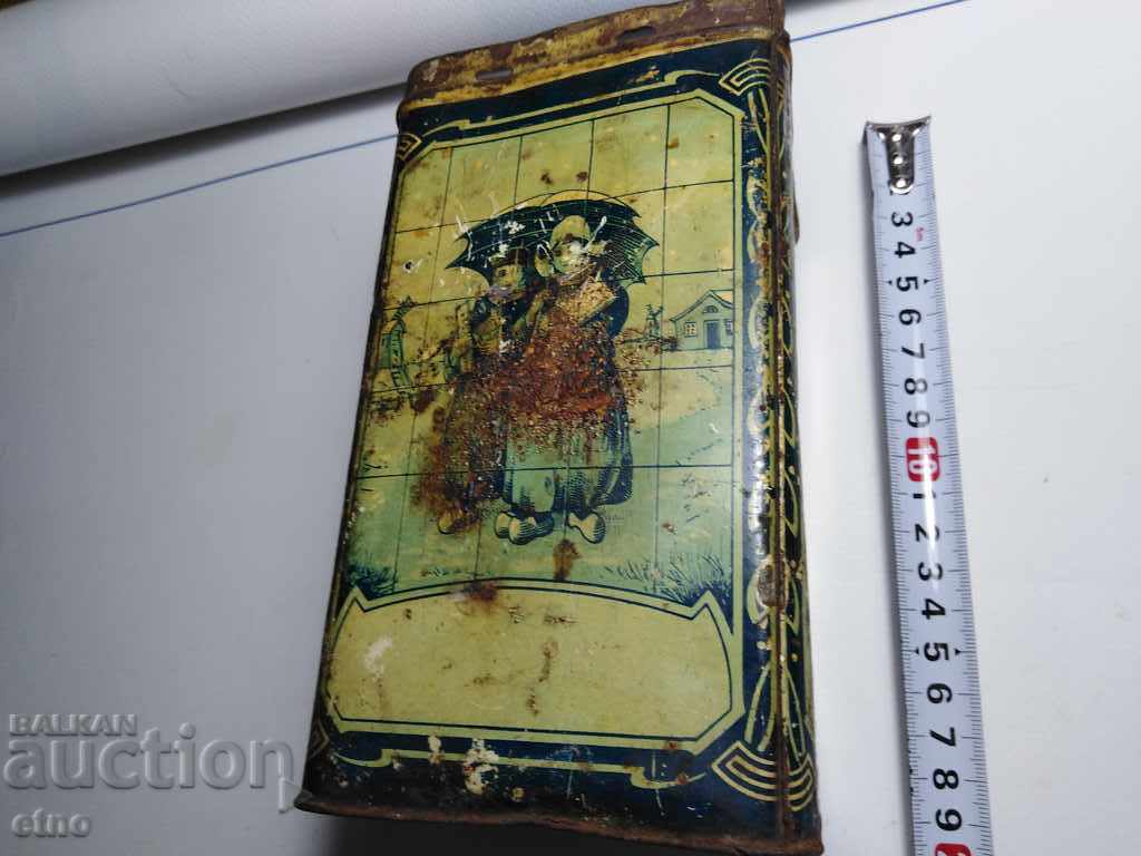 Δημοπρασία Παλαιό μεταλλικό κουτί ζάχαρης από τους τσαρικούς χρόνους Δημοπρασία Παλαιό μεταλλικό κουτί ζάχαρης από τους τσαρικούς χρόνους