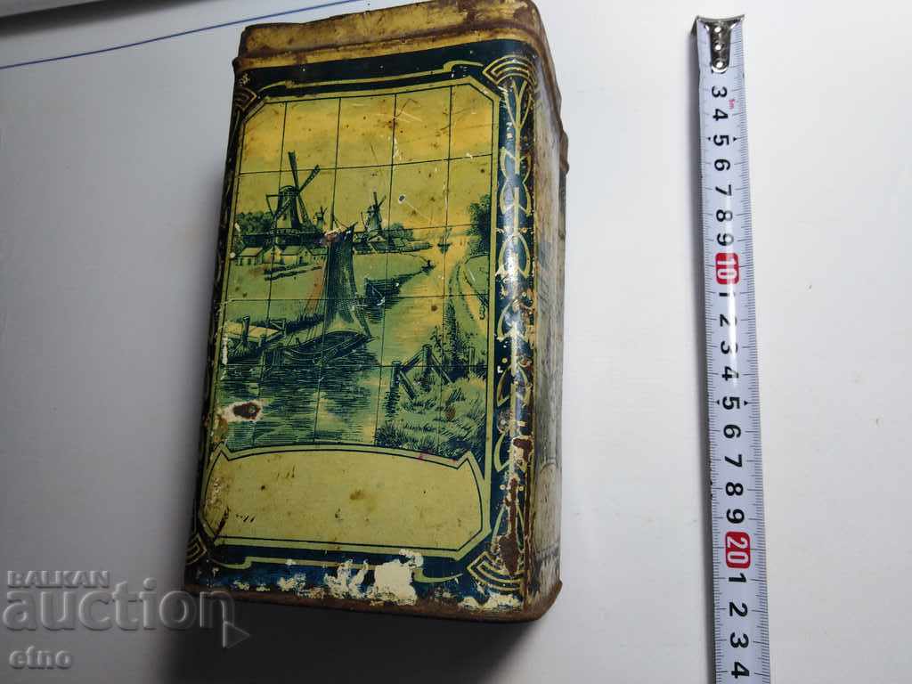 Παράδοση Παλαιό μεταλλικό κουτί ζάχαρης από τους τσαρικούς χρόνους Παράδοση Παλαιό μεταλλικό κουτί ζάχαρης από τους τσαρικούς χρόνους