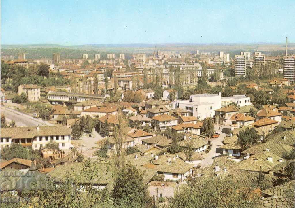 Old card - Lovech, General view