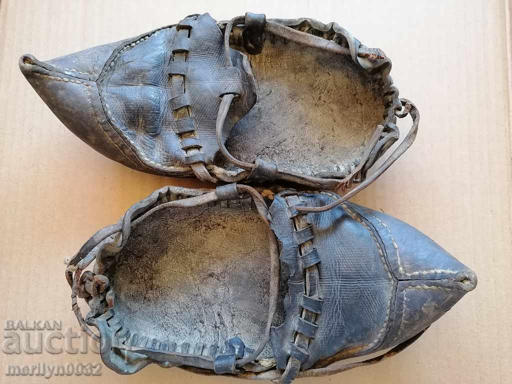 Delivery of A pair of old haiduk (rebel) shoes Delivery of A pair of old haiduk (rebel) shoes