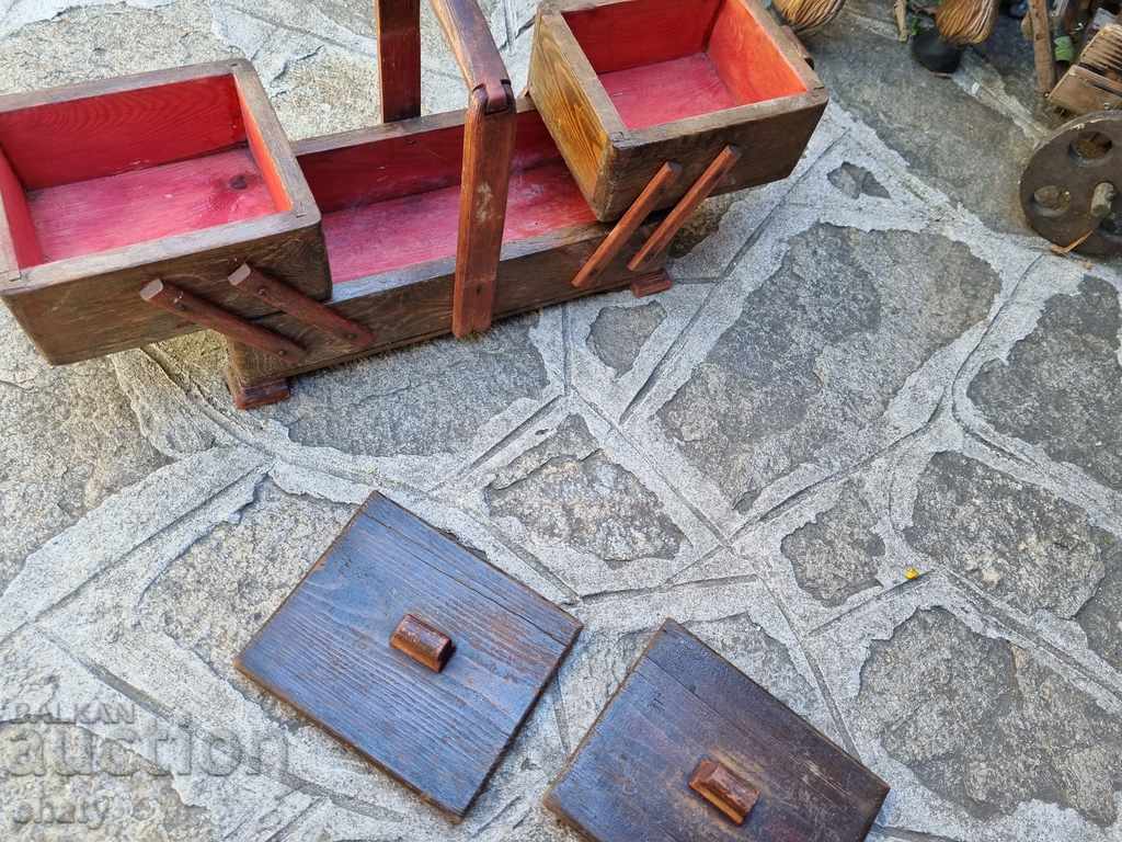 Old dressing table. Wooden locker - 5 Old dressing table. Wooden locker - 5