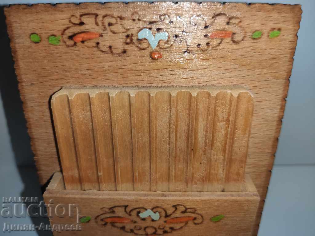 Παλαιό ξύλινο κουτί για τσιγάρα από τον 20ο αιώνα - 6 Παλαιό ξύλινο κουτί για τσιγάρα από τον 20ο αιώνα - 6
