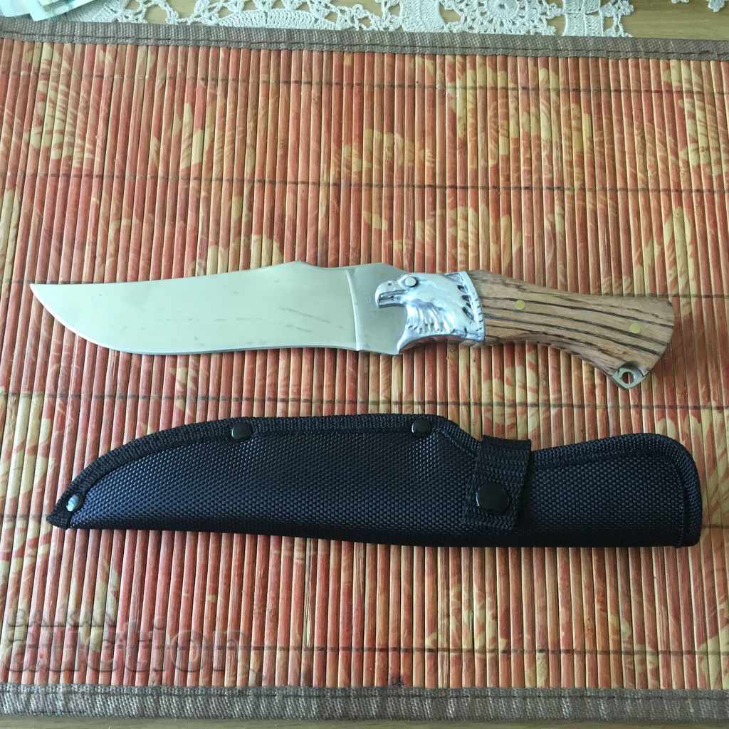 Russian knife "EAGLE" -Steel 65X13; size 160X270