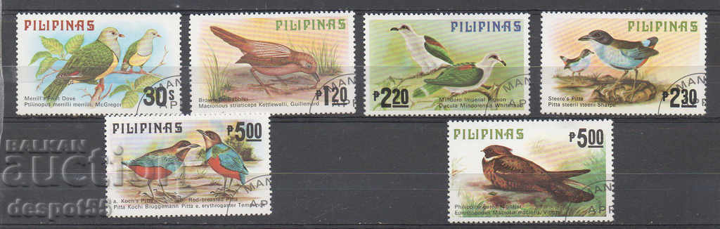 1979. Filipine. Păsări.