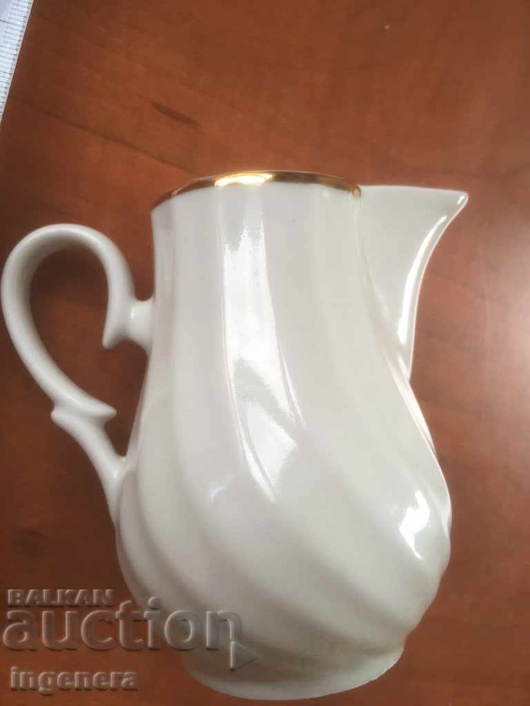 PORCELAIN JUG PITCHER BULGARIA - 5