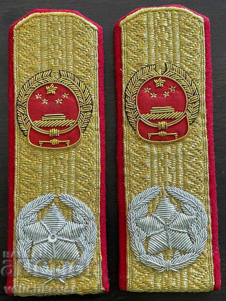 30375 China lot shoulder straps Chinese general 90s