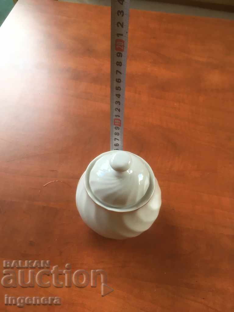 PORCELAIN SUGAR GOLD BULGARIA with price 17.00 BGN | € 8.69 PORCELAIN SUGAR GOLD BULGARIA with price 17.00 BGN | € 8.69