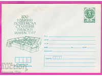 267338 / Bulgaria pură IPTZ 1986 Oficiul poștal al mănăstirii Rila