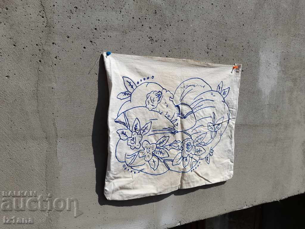 An old embroidered pillow case with price 20.00 BGN | € 10.23 An old embroidered pillow case with price 20.00 BGN | € 10.23